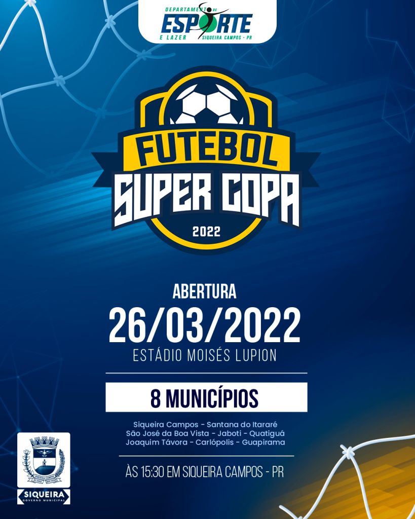 Regulamento Super Copar De Futebol Programa O